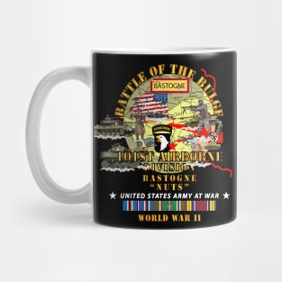 Battle of Bulge w Map w EUR SVC V1 Mug